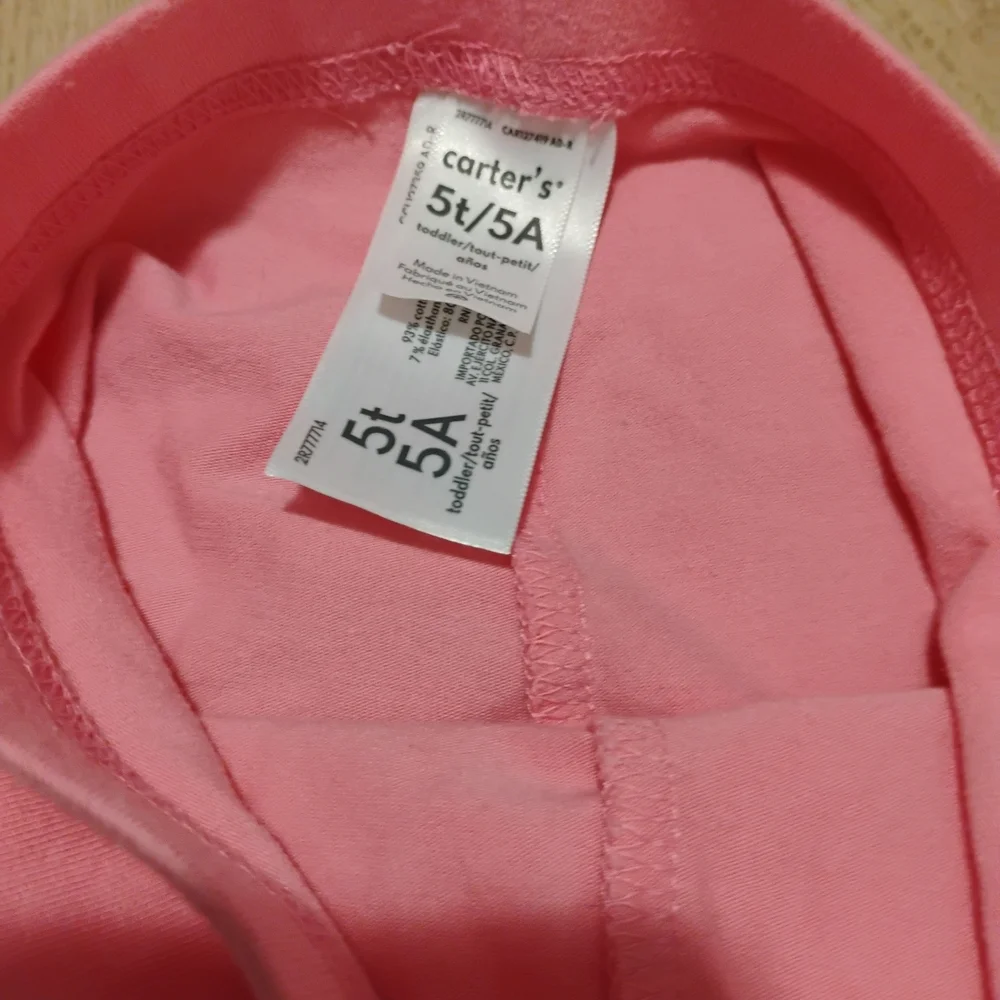 Carter's Soft Pink Leggings for Kids
